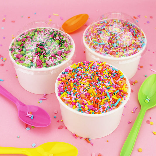 Sprinkle Cake Cups 4 Pack